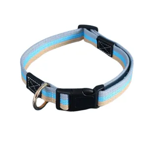 Everking Adjustable Colourful Dog Collars - Blue - Medium