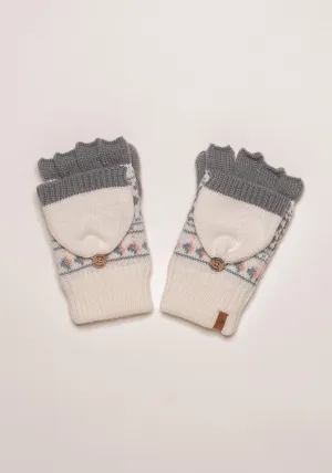 Fairisle Knit Mittens