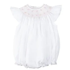 Feltman Brothers 794 Angel Wing Bubble w/ Smocking & Pearls