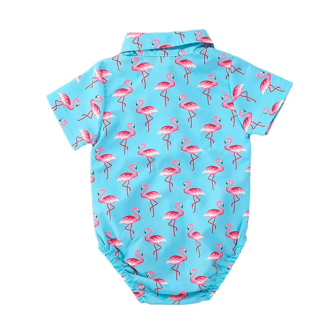 Flamingo Gentleman Baby Romper