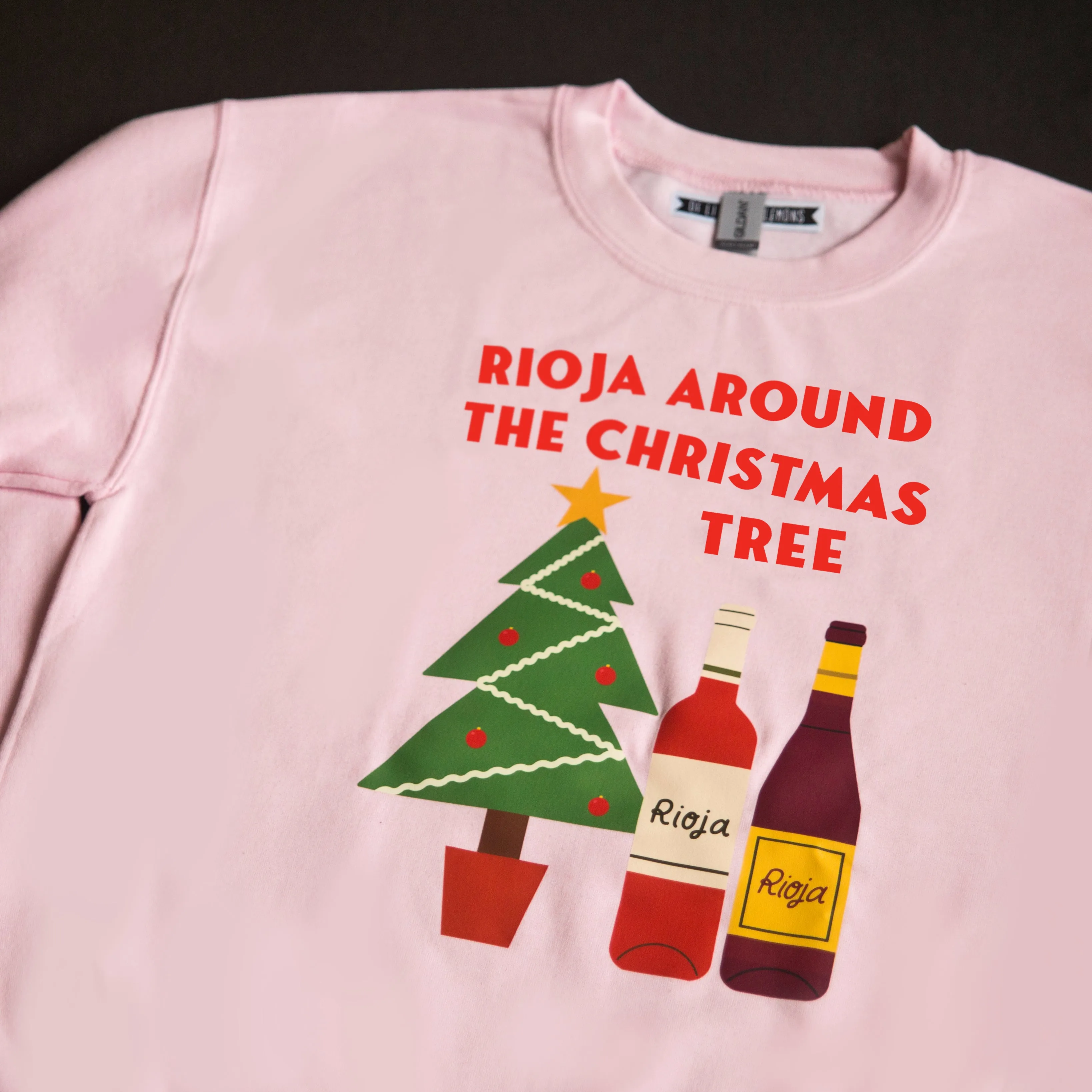 Funny Red Wine Christmas Jumper