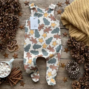 Gingerbread Crafts Footed Romper | Ready To Post