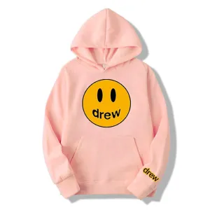 Graphic Printed Hoodies with Yellow Face