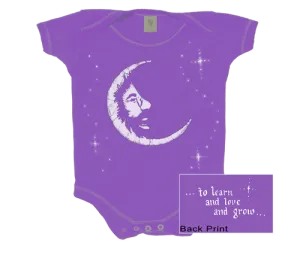 Grateful Dead "Jerry Garcia Moon" Infant Onesie Romper