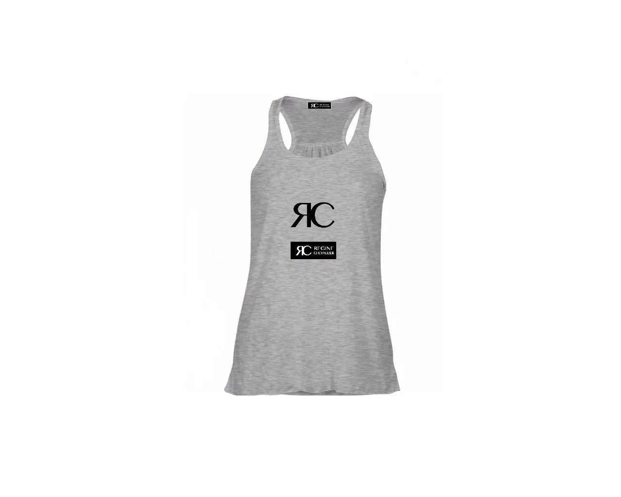 Gray Racerback Tank Top - RC