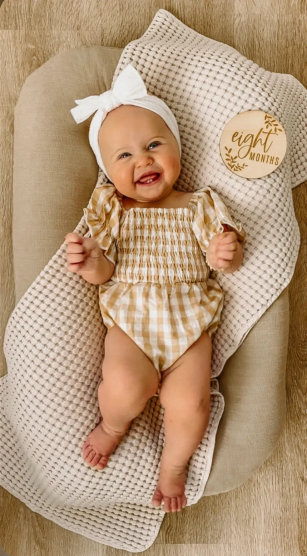 Greta Romper in Buffalo Beige