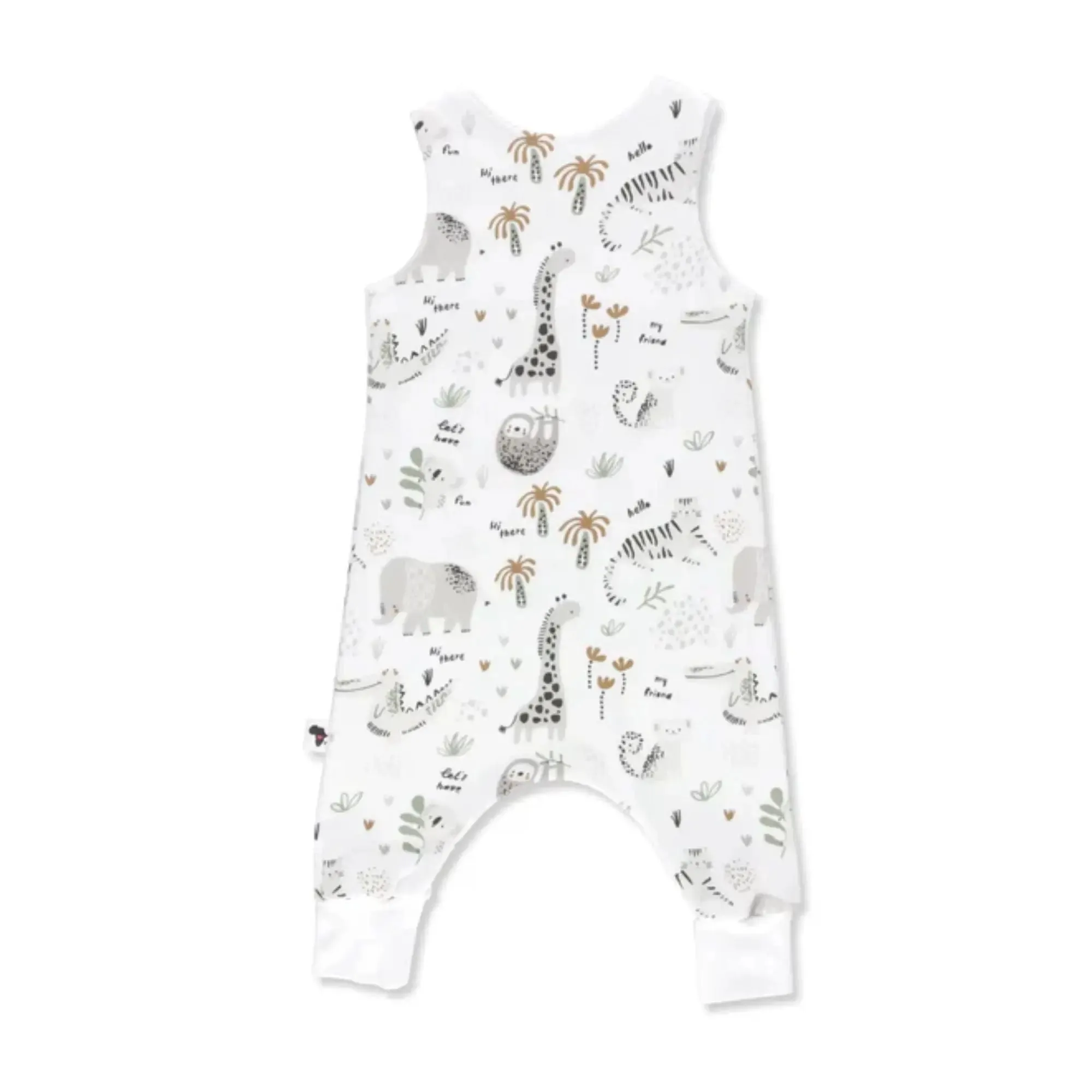 HAREM ROMPER - HI THERE WHITE