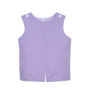 Hayes Shortall- Lavender Gingham