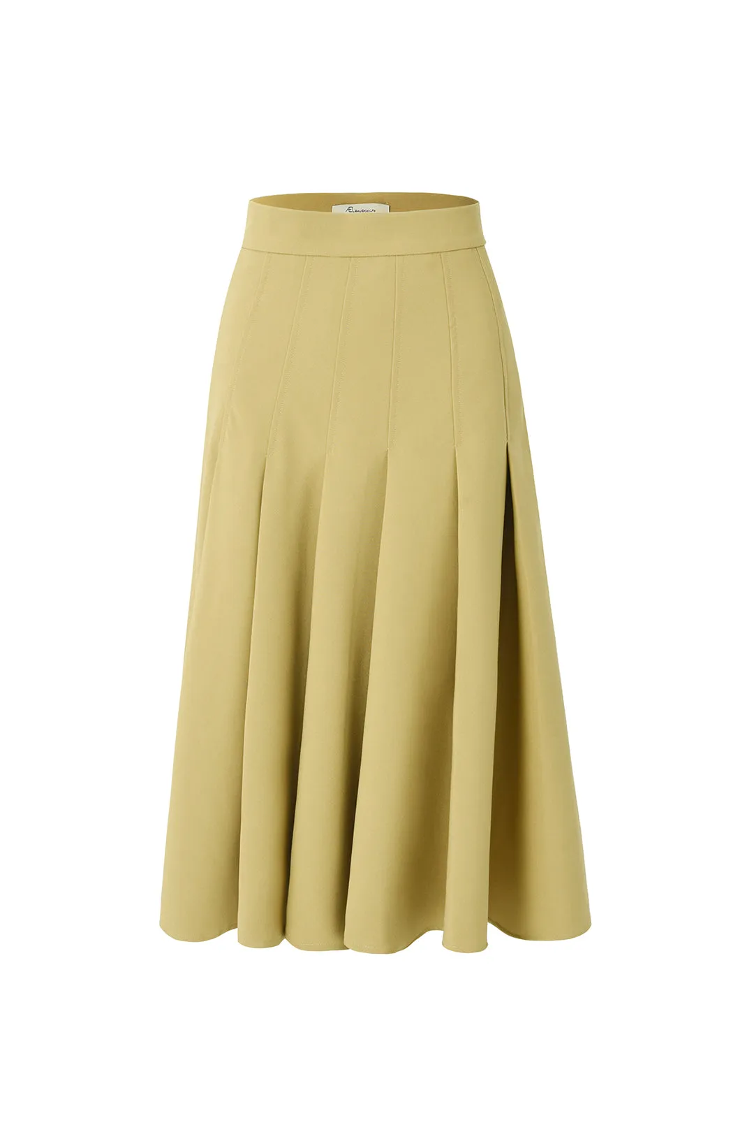 High waist pleated skirt | French elegant skirt | Commuter skirt