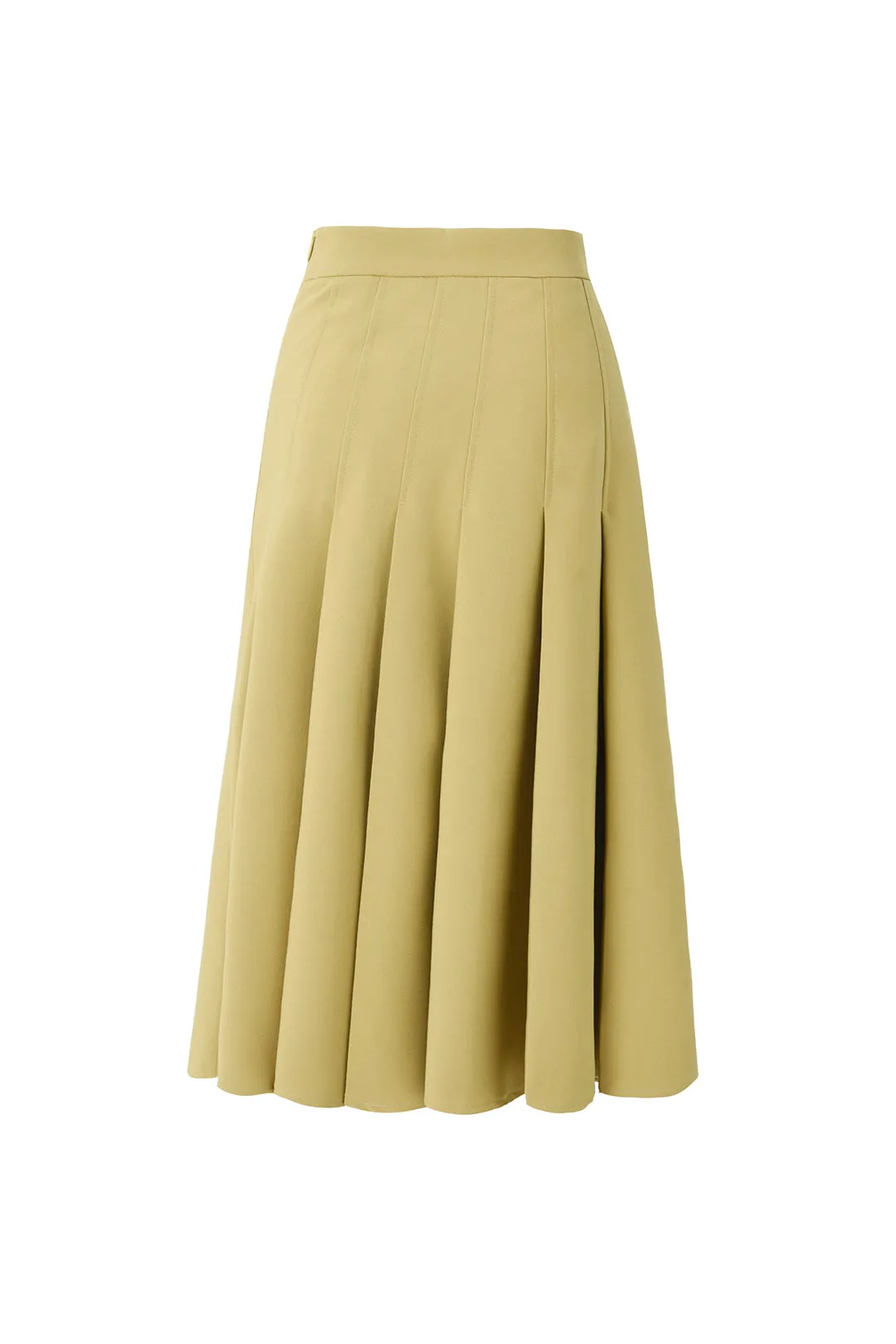 High waist pleated skirt | French elegant skirt | Commuter skirt