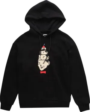 ICE CREAM SILVER SPOON HOODIE BLACK