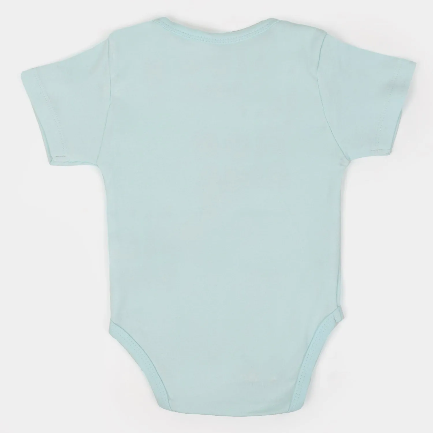 Infant Cotton Basic Romper Unisex Lion King - Sky Blue