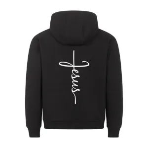 Jesus Simple Hoodie BackPrint