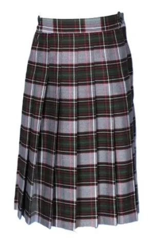 Kids Knife Pleated Skirt Plaid #5231