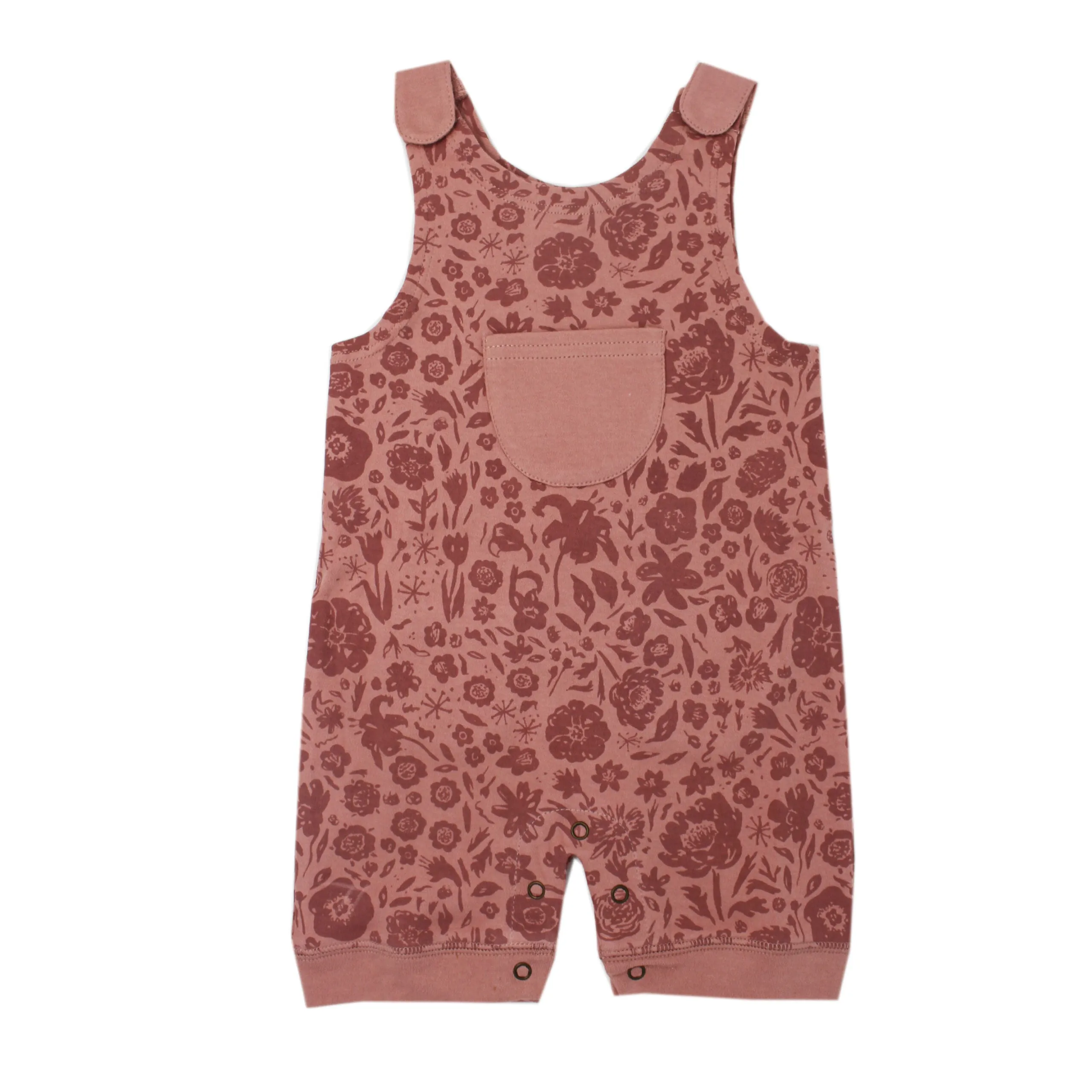 Kids' Organic Printed Sleeveless Romper