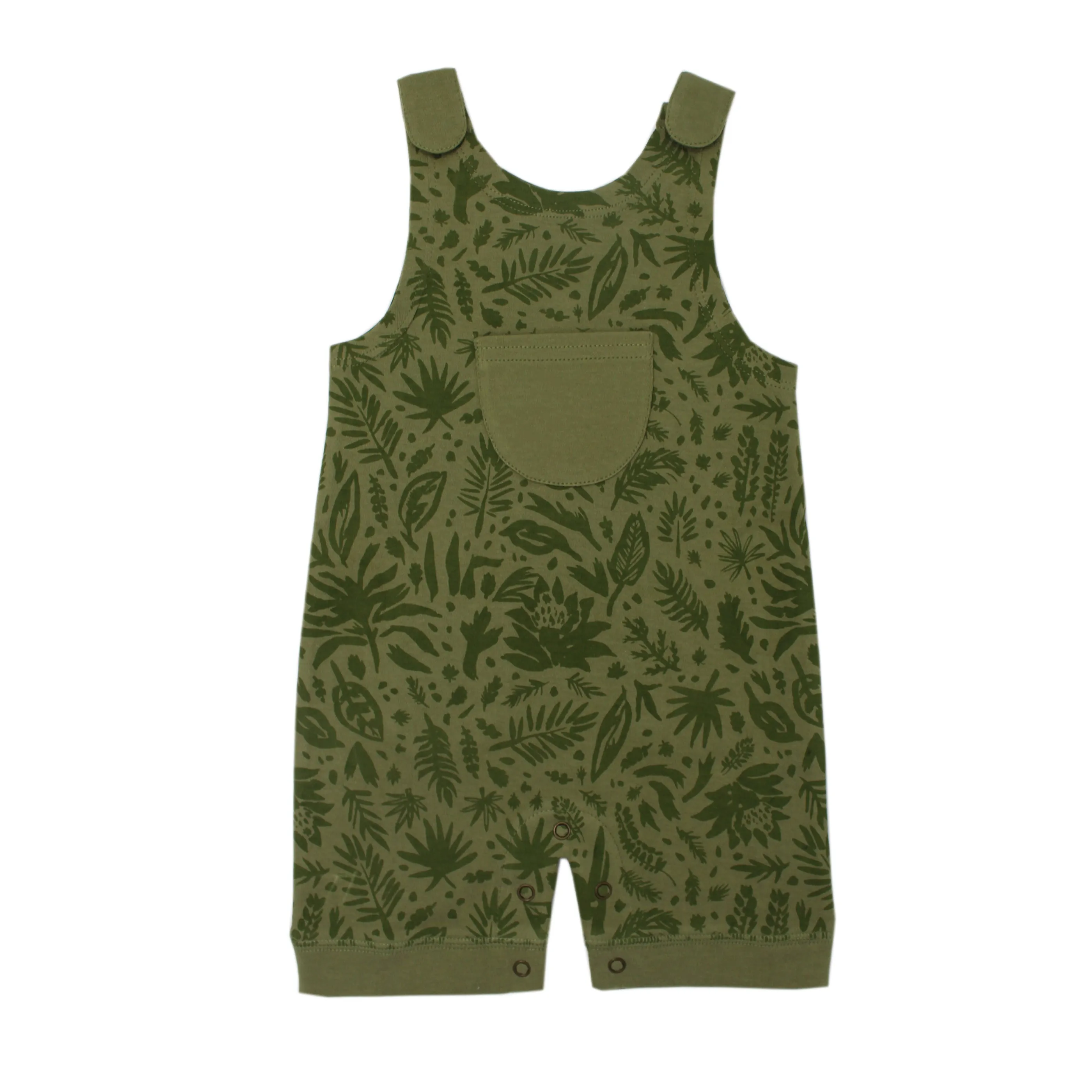 Kids' Organic Printed Sleeveless Romper