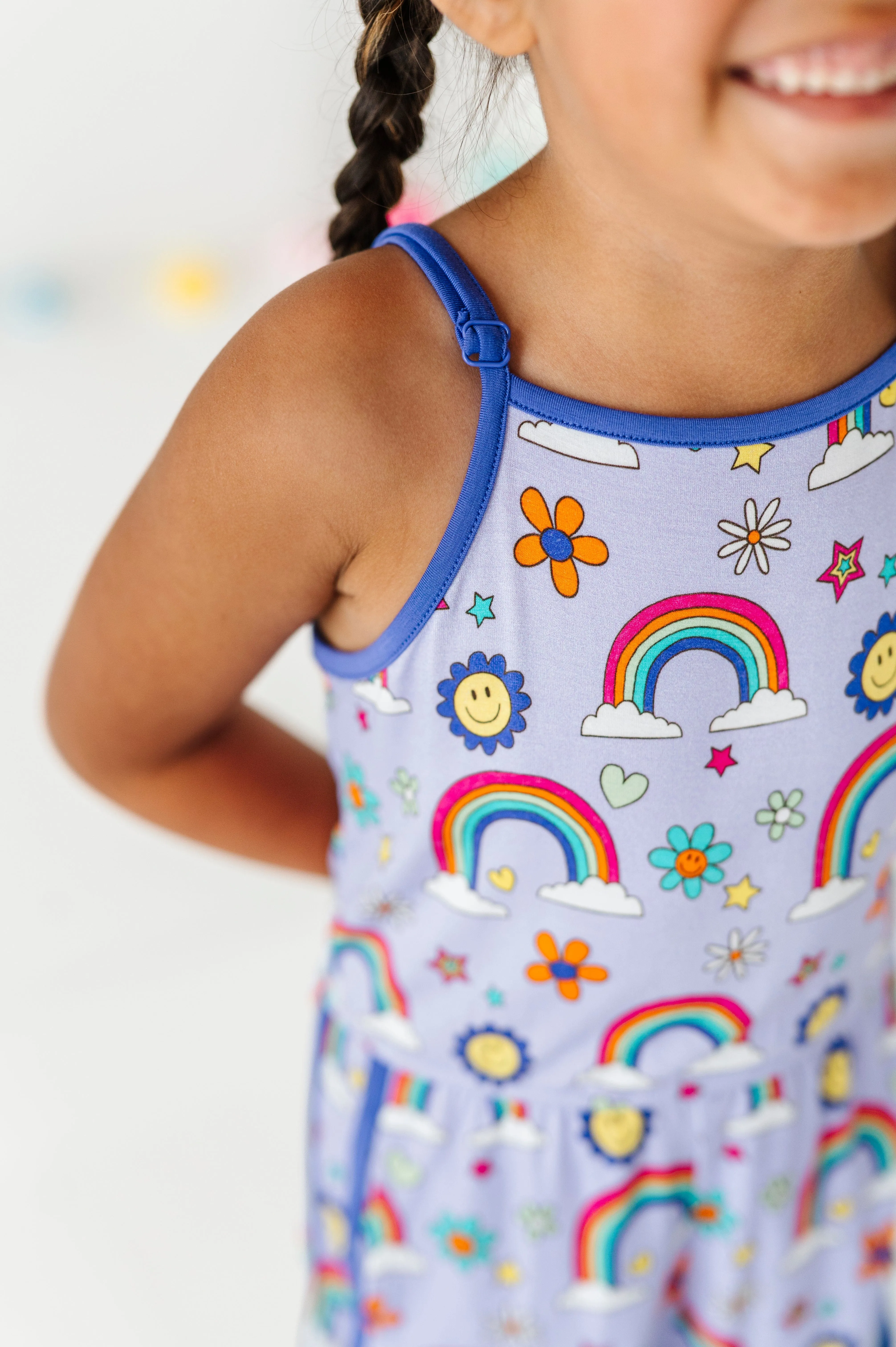 Kiki   Lulu | It’s All Flowers & Rainbows Romper