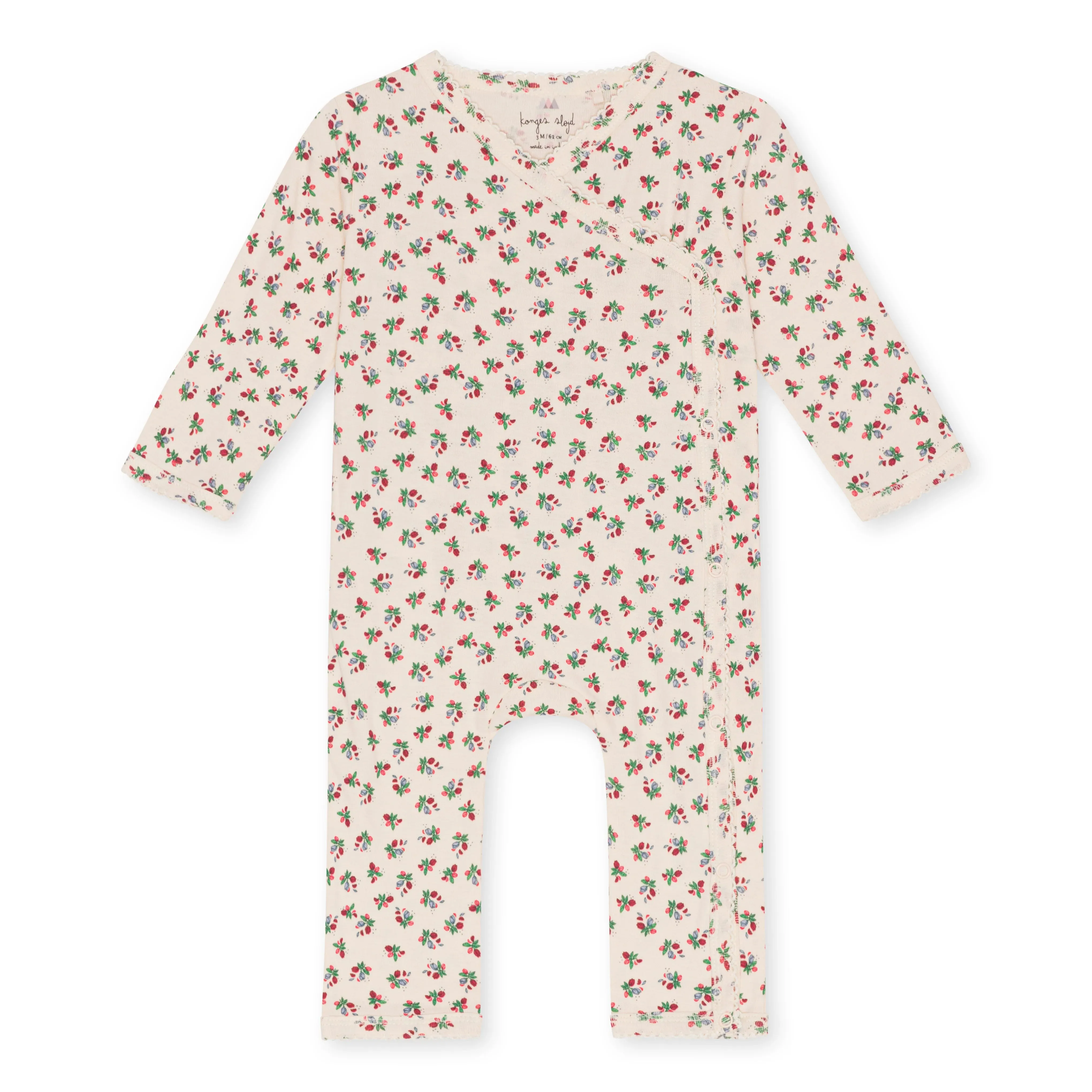 Konges Sløjd Classic Onesie | Fleur Tricolore