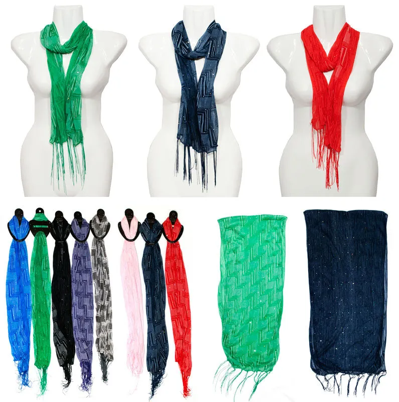 Ladies Sheer Spring Scarf Wholesale