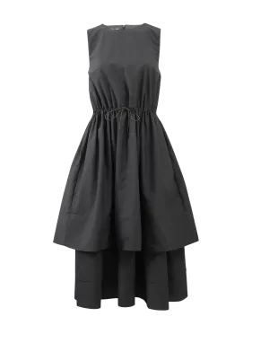 Layered Drawstring Dress