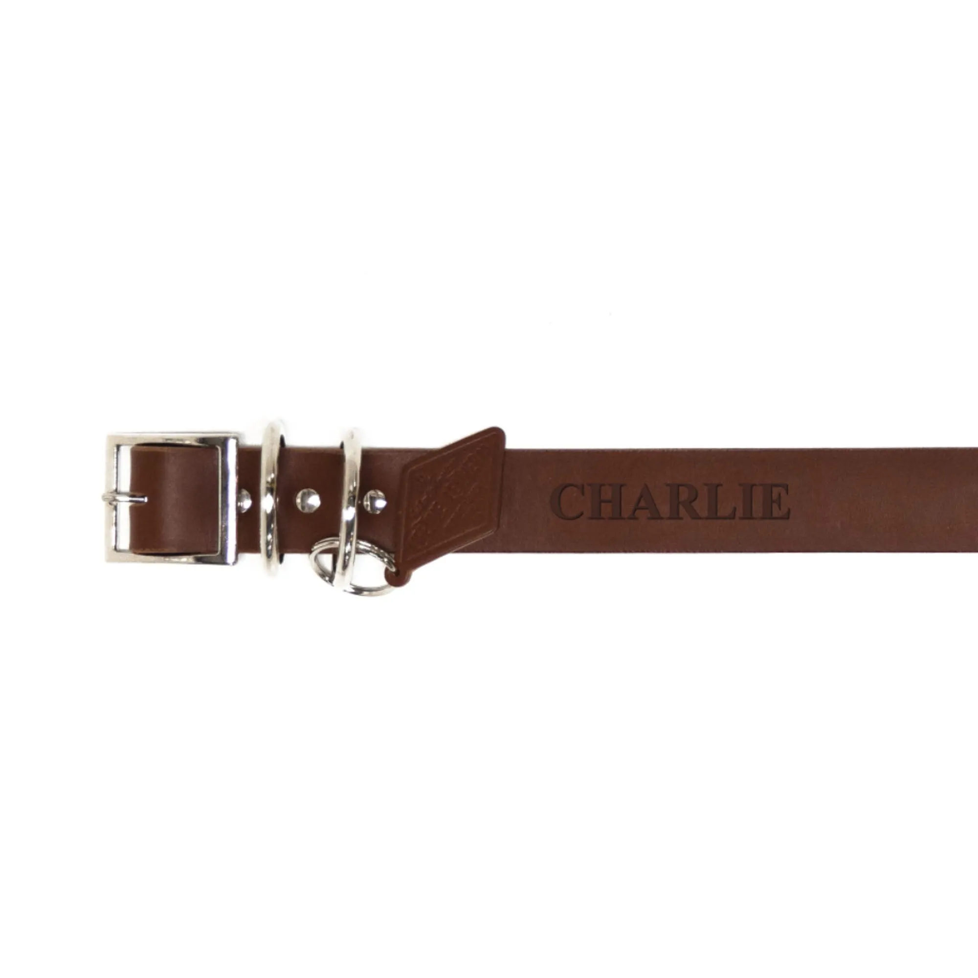 Leather Dog Collar - Classic