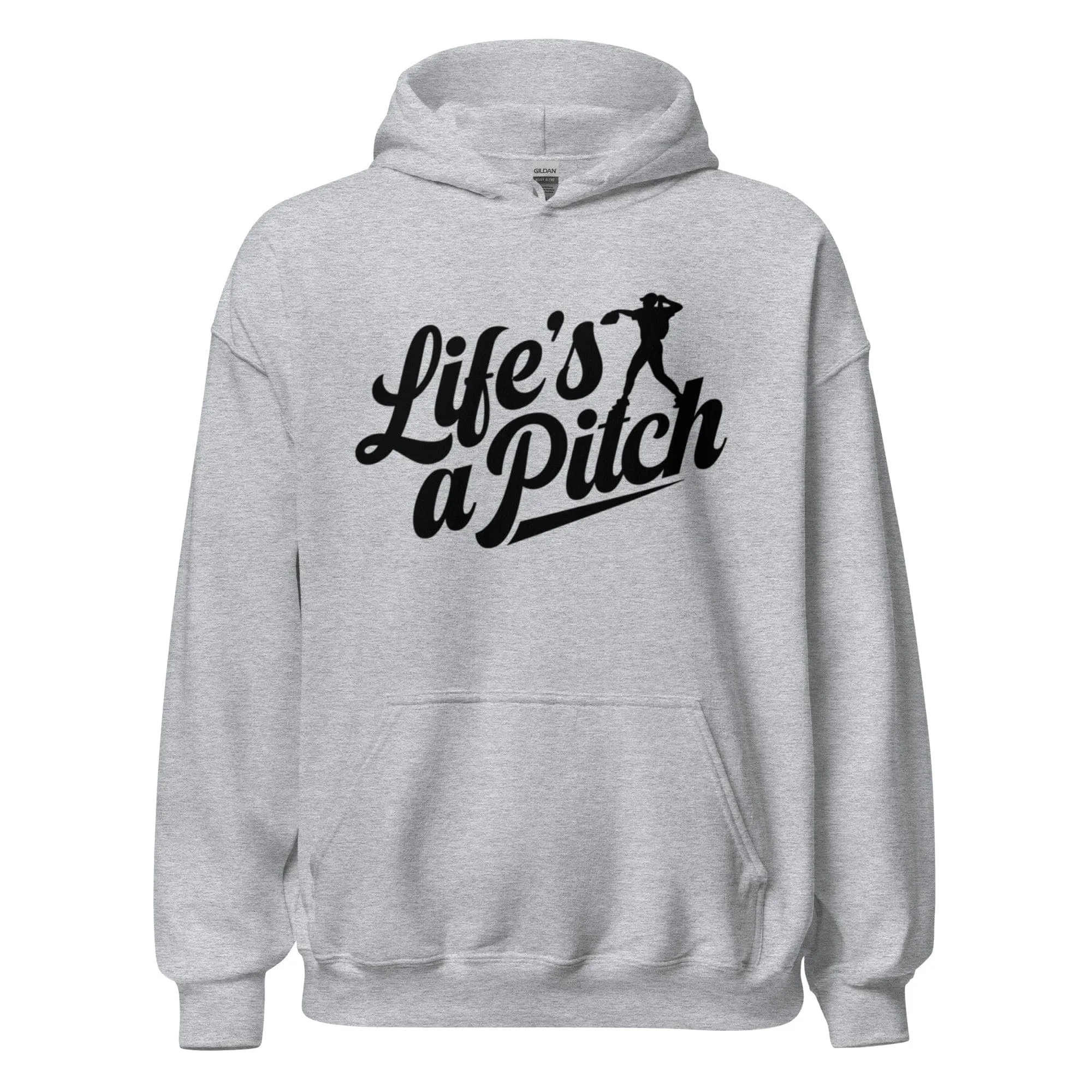 Life's A Pitch - Adult Hoodie