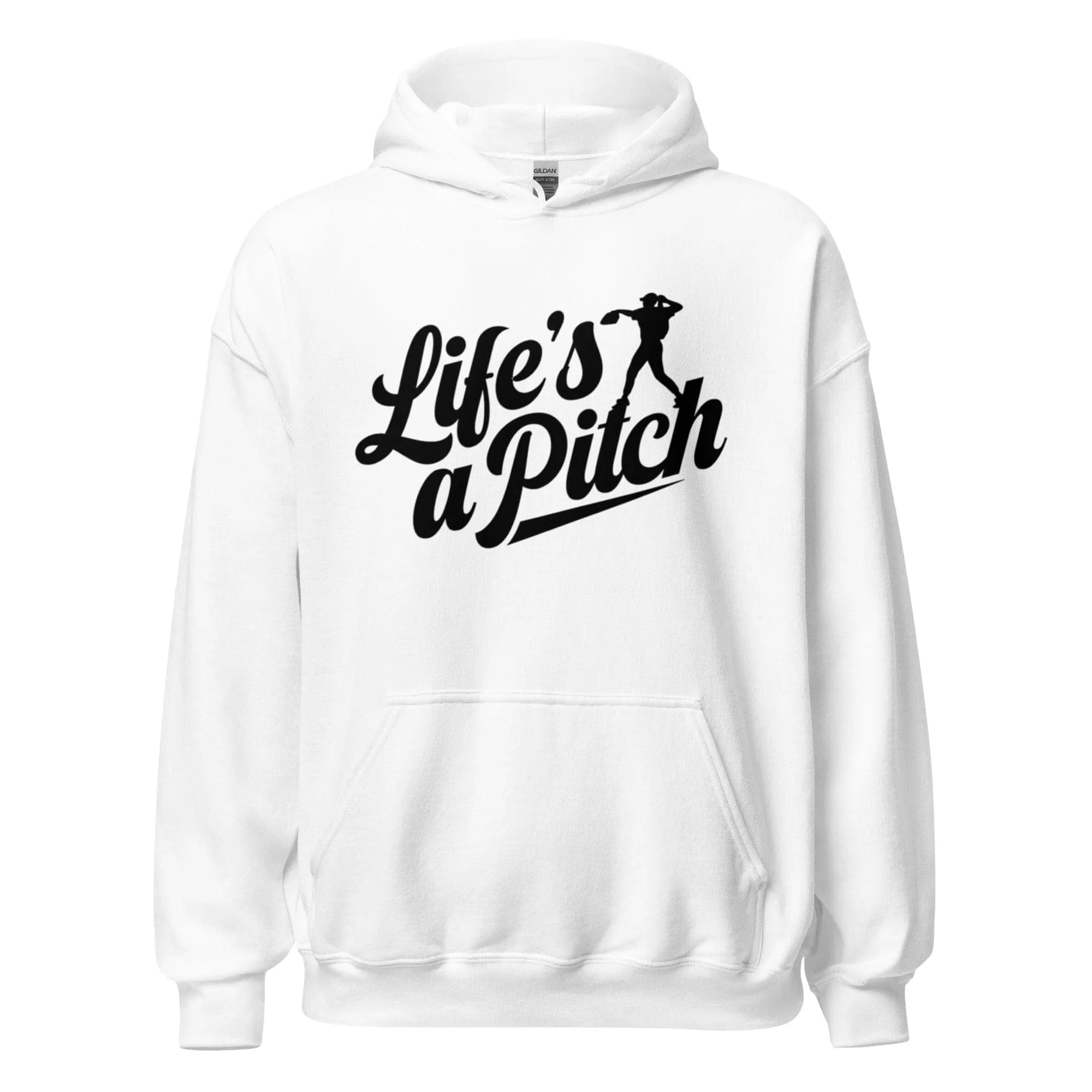 Life's A Pitch - Adult Hoodie