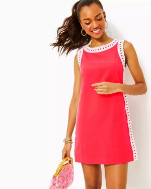 Lilly pulitzer Women's Sadie Shift Romper - Mizner Red