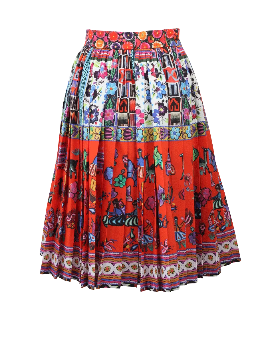 Liquidatore Floral Print Skirt