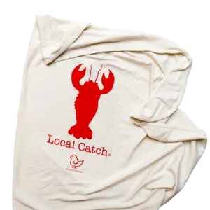 Lobster Long Sleeve Romper, Hat & Blanket Gift Set