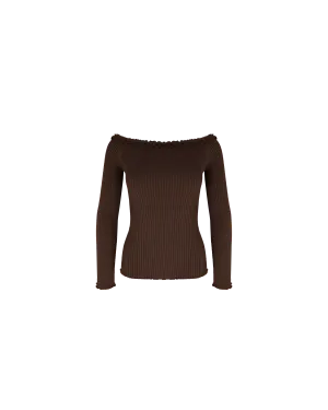 LOLLO LONG SLEEVE CHOCOLATE