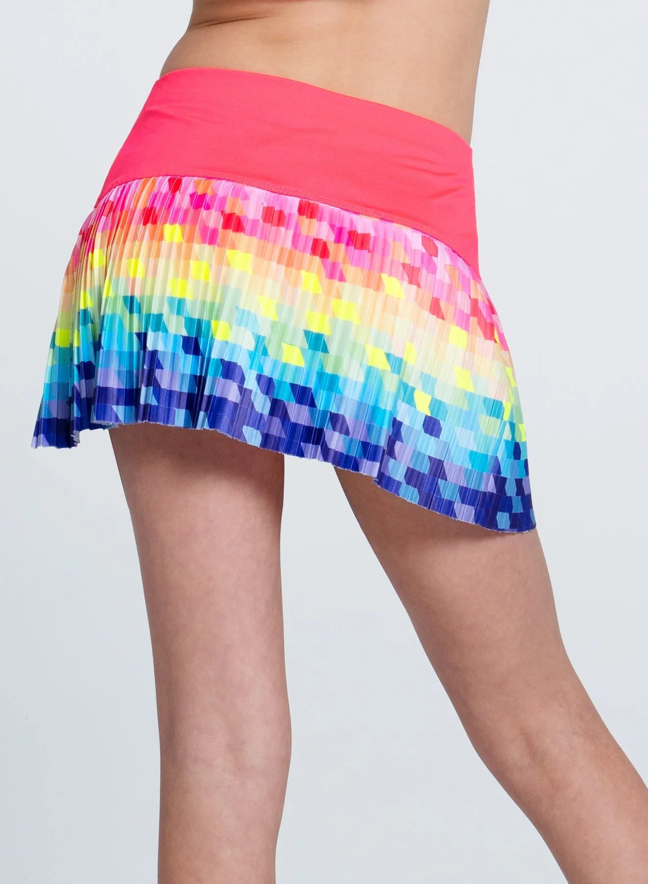 Love In Color Pleated Skirt - Girls