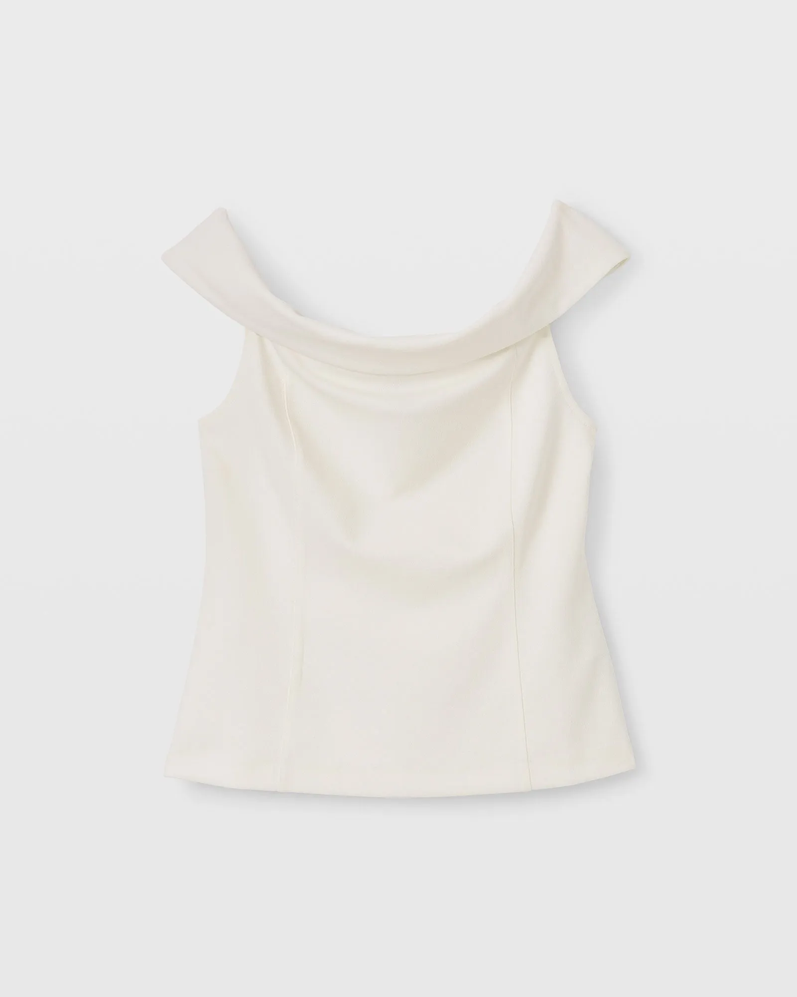 Luxe Crepe Off-The-Shoulder Top