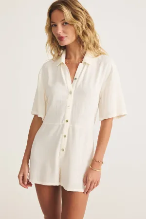 Marcell Romper | Sea Salt