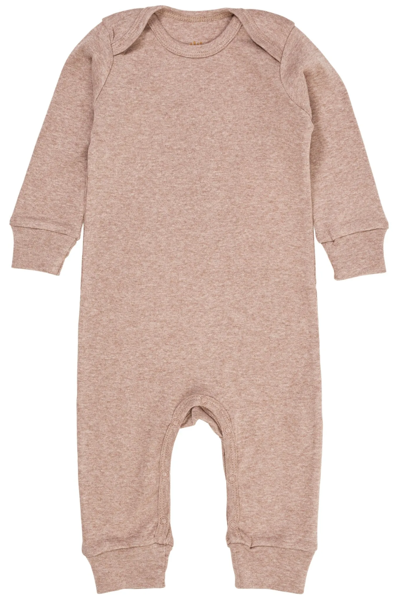 MELANGE FULL BODY ROMPER - NATURAL MELANGE