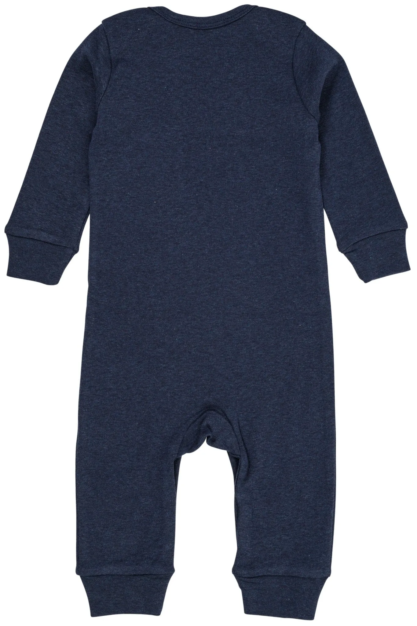 MELANGE FULL BODY ROMPER - NAVY MELANGE