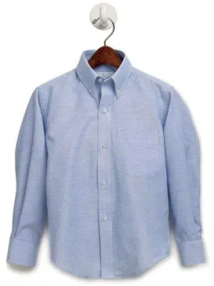 Men's Dress Oxford Shirt Long Sleeve Button Down Collar