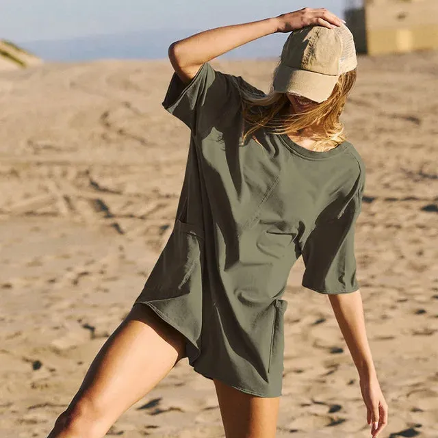 Mira Oversized T-shirt Romper