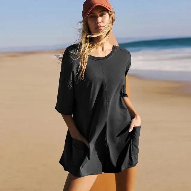 Mira Oversized T-shirt Romper