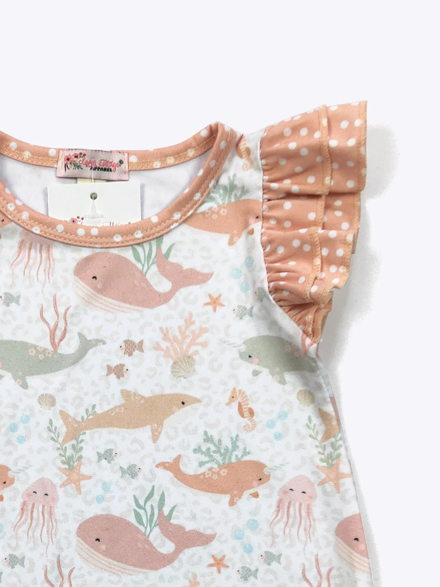 Narwhal & Friends Girl's Infant Romper