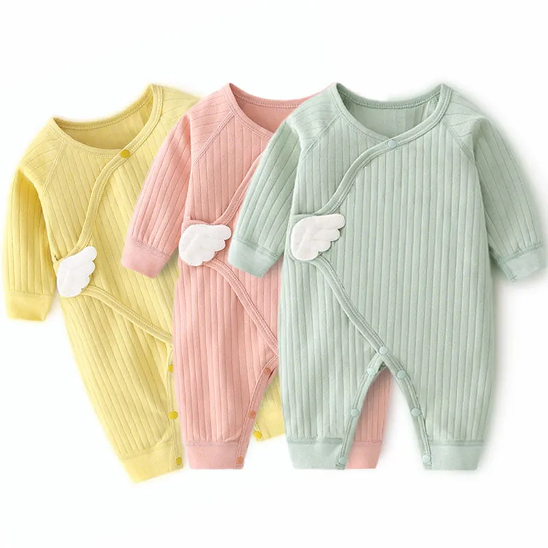 Newborn Baby Romper /Solid Soft Casual Clothes