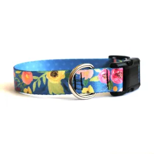 Ocean Floral Dog Collar