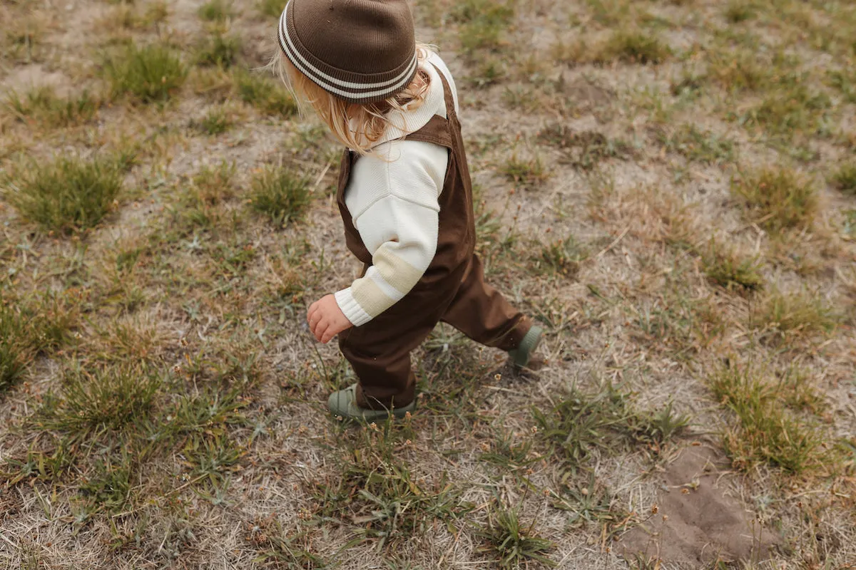 Organic Everyday Denim Overalls - Clay