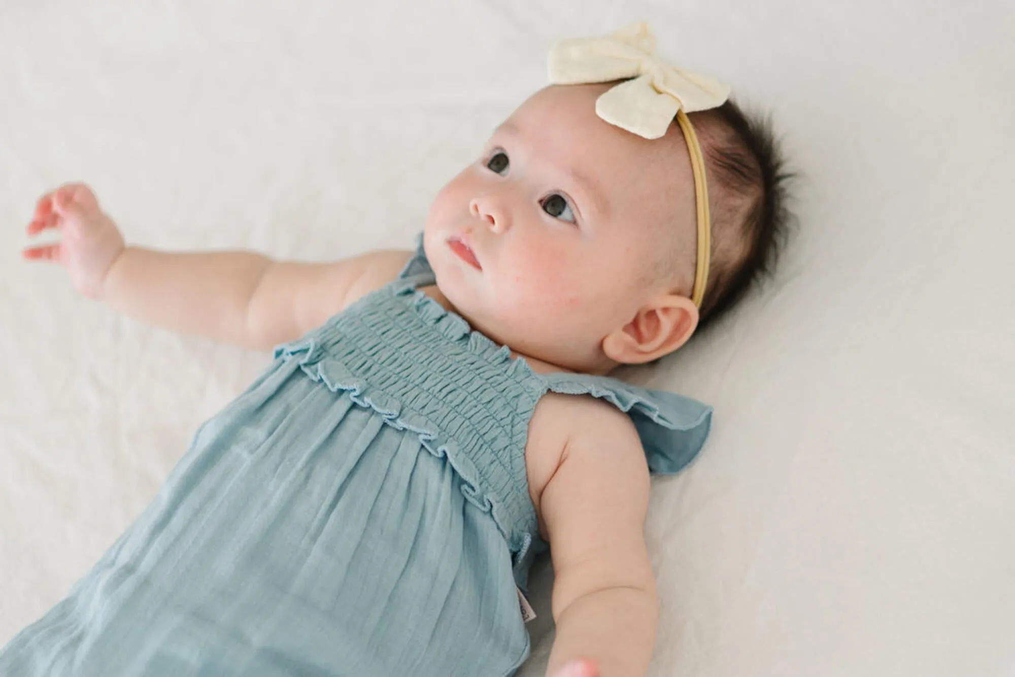 Organic Muslin Sleeveless Romper