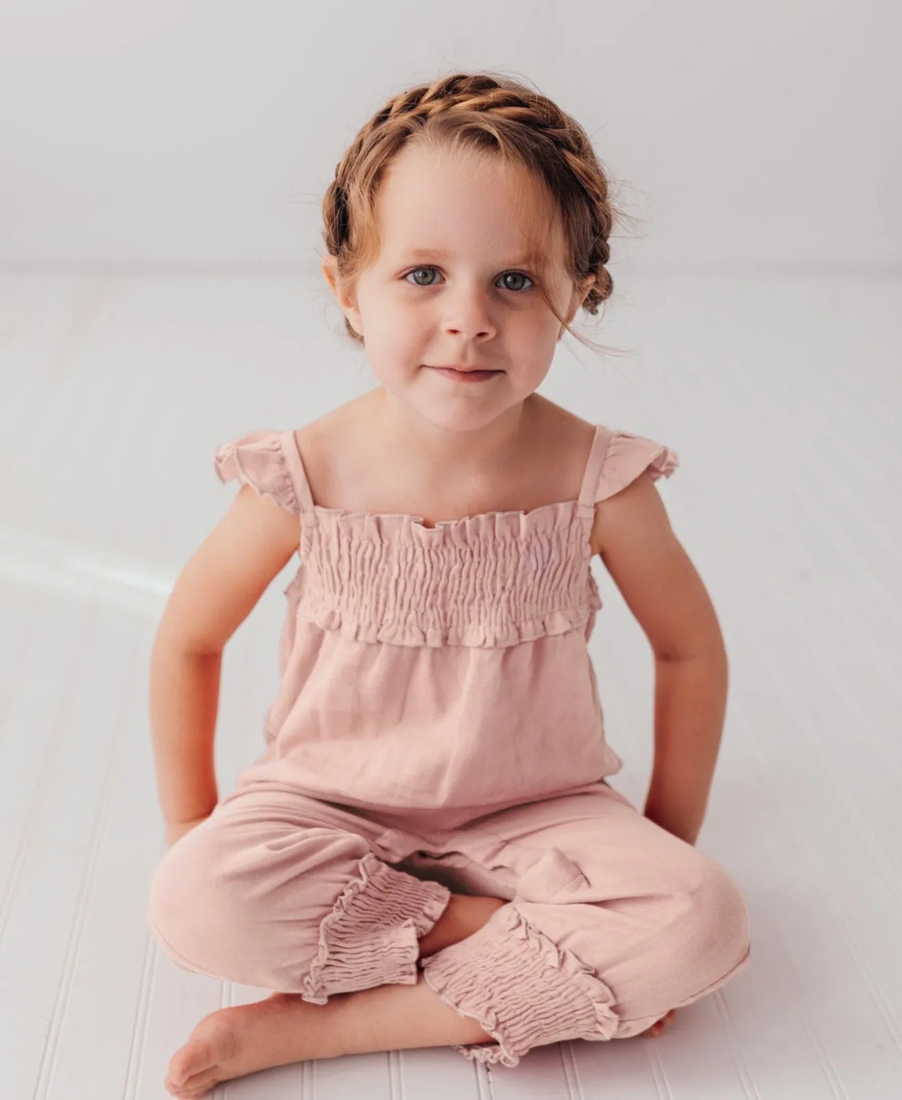 Organic Muslin Sleeveless Romper