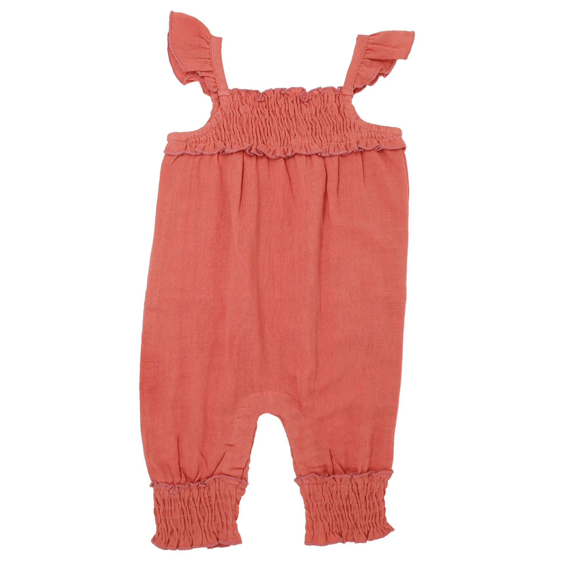 Organic Muslin Sleeveless Romper