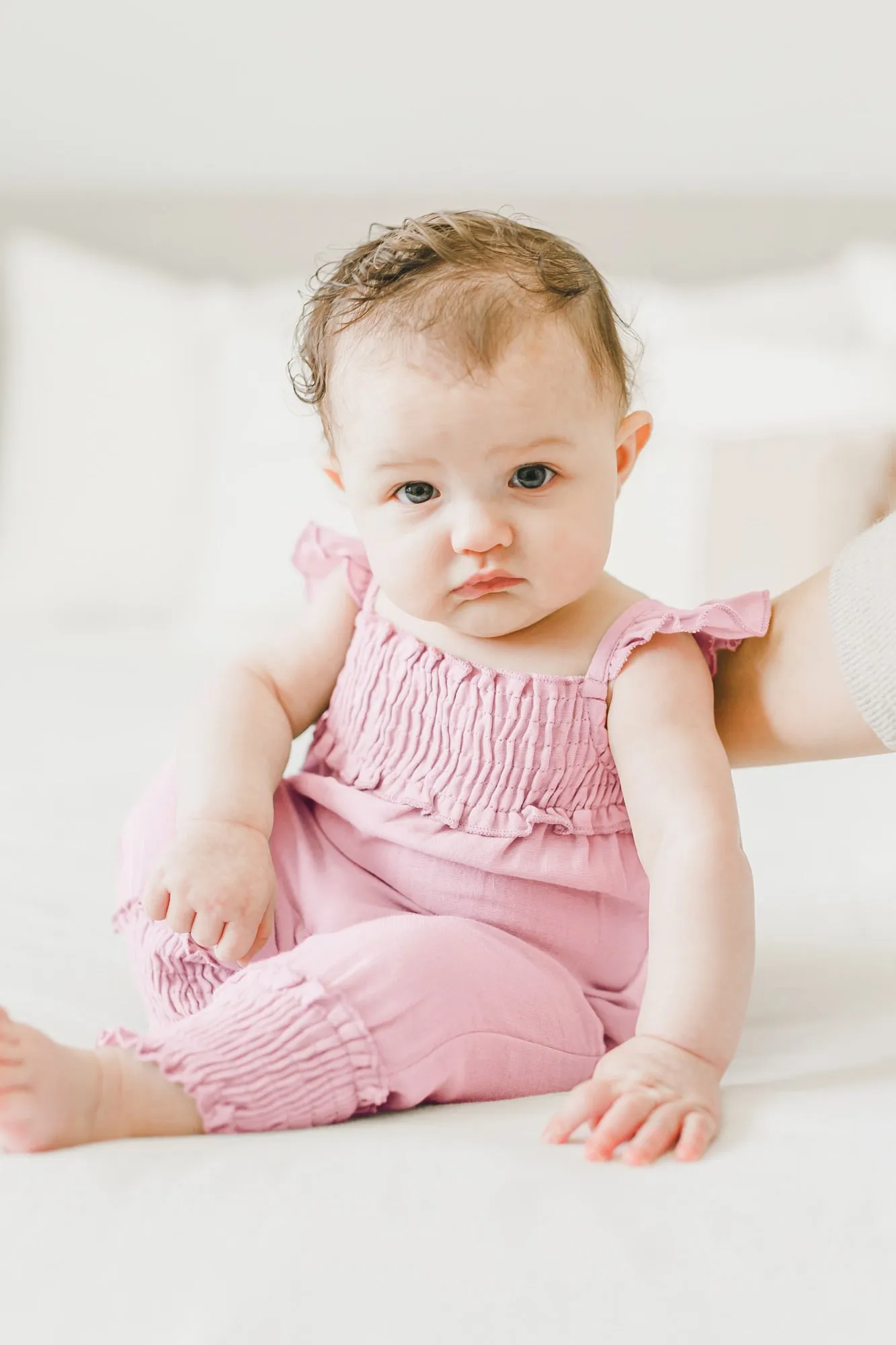 Organic Muslin Sleeveless Romper