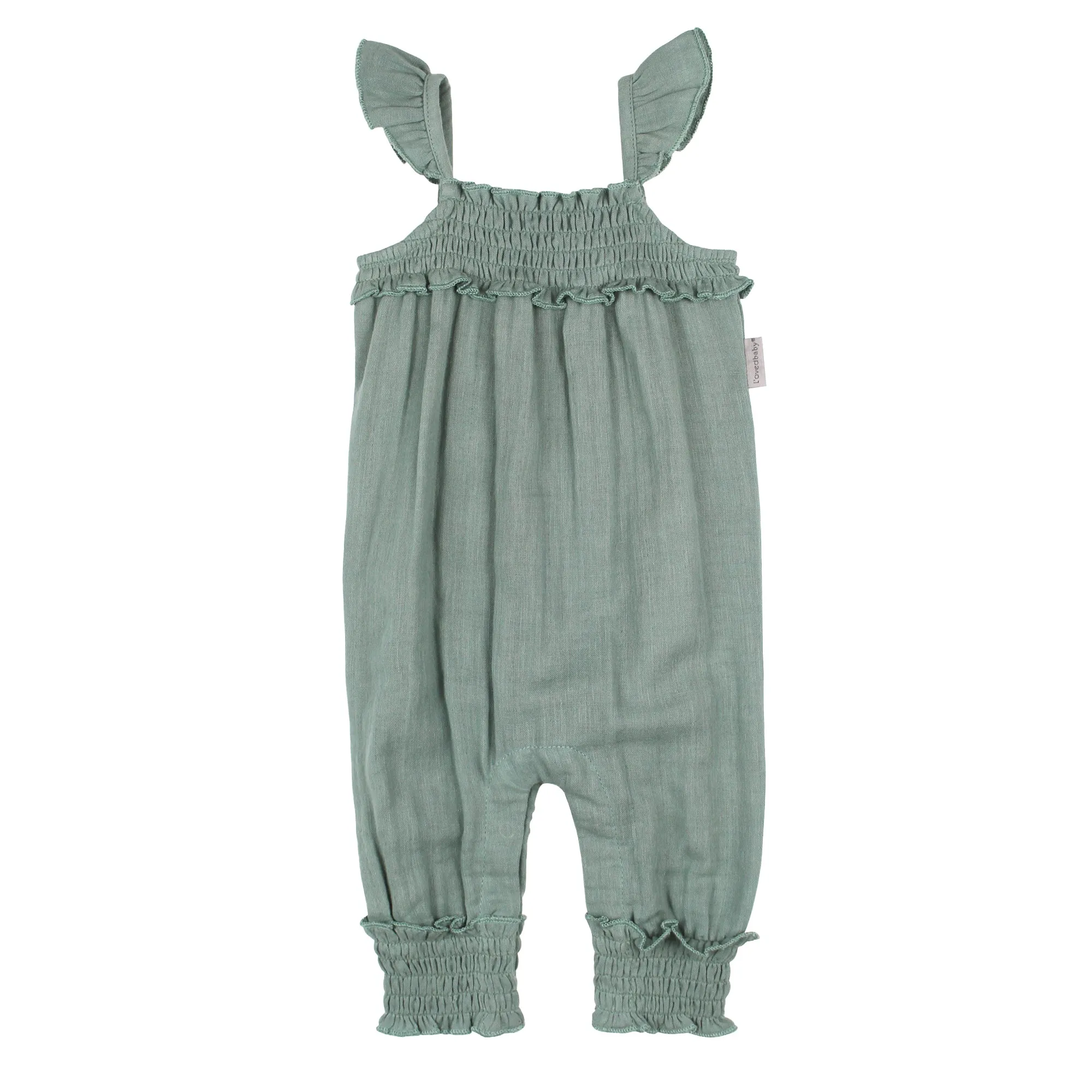 Organic Muslin Sleeveless Romper