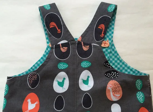 Overalls/Shortalls pdf pattern OLLIE OVERALLS Sizes to fit 3 months to 4 years