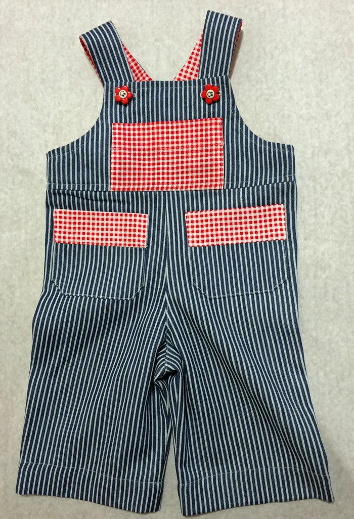 Overalls/Shortalls pdf pattern OLLIE OVERALLS Sizes to fit 3 months to 4 years